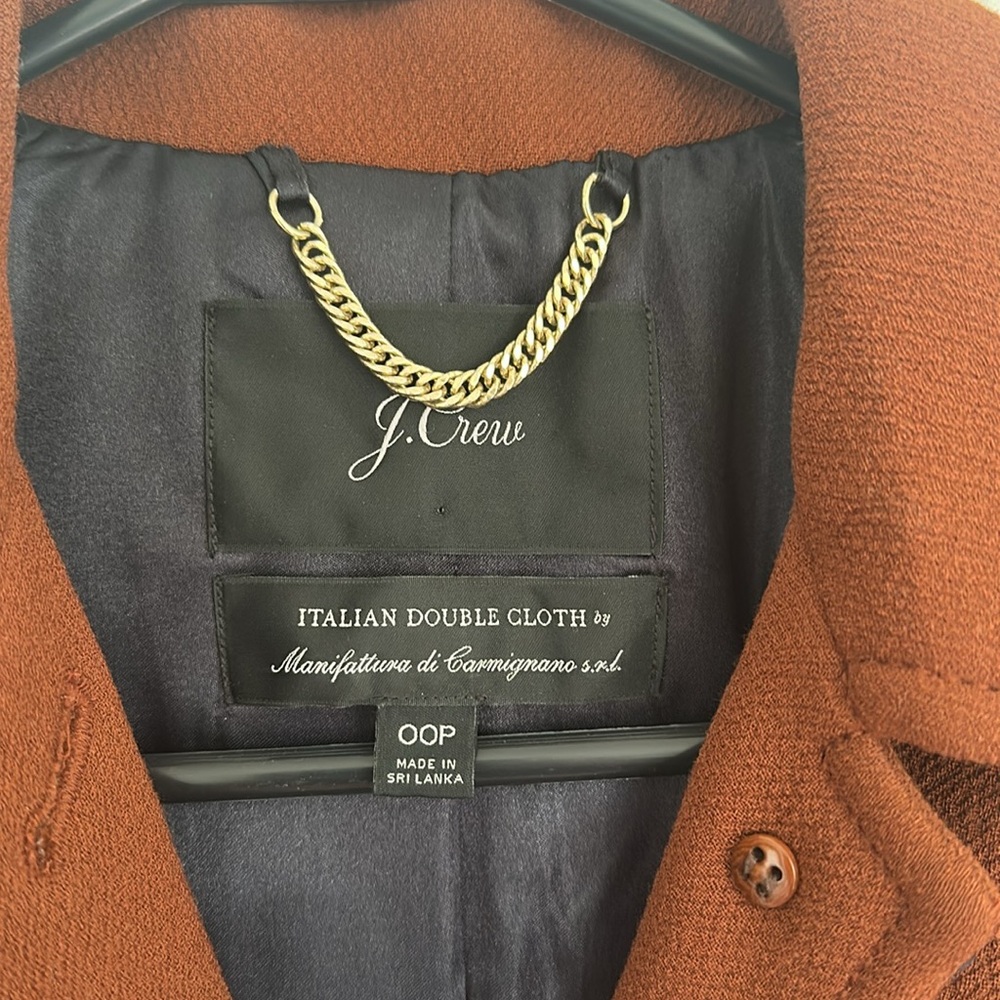 J. Crew Lady Day Coat, Italian Double Cloth - Picture 3 of 10